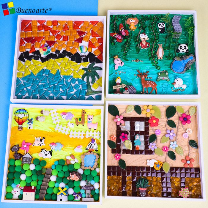 楽天市場】パレット絵 テクスチャーアート モザイク アクセサリー 樹脂