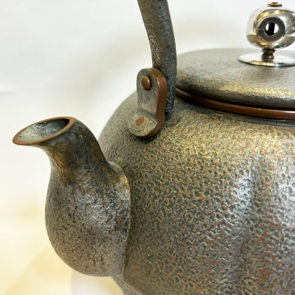 楽天市場】【清穂堂】銅瓶 湯沸し 1400cc 本間 丑藏 共箱 薬缶 銅製