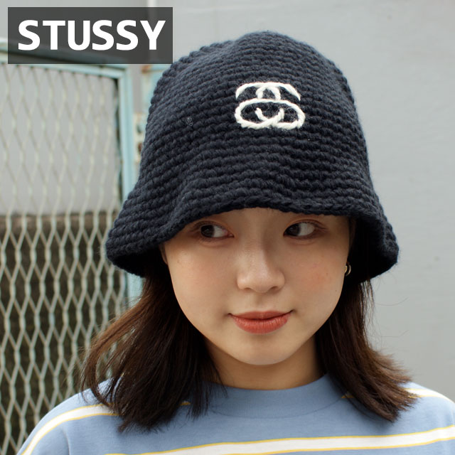 Stussy ニットバケットハットバケハ