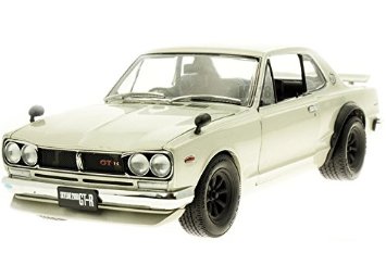 1/18 スカイラインGT-R ハコスカ Fスポイラー RS ワタナベホイール