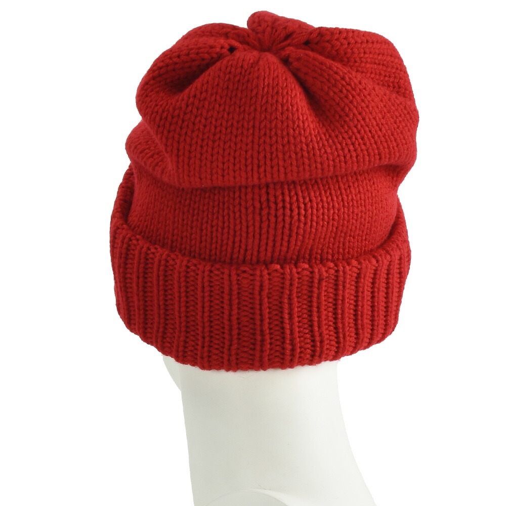 楽天市場】モンクレール ニットキャップ メンズ ビーニー レッド