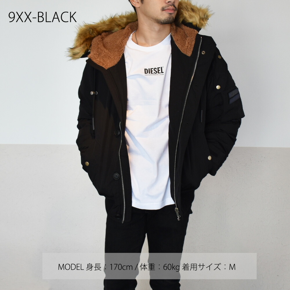 楽天市場】ディーゼル ミリタリージャケット メンズ ブルゾン アウター