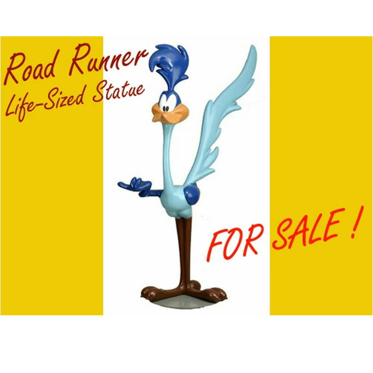 楽天市場】特大サイズ ロードランナー 等身大フィギュア ヘルメット