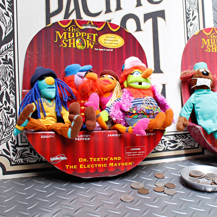 楽天市場】マペットショー Dr.Teeth and The Electrich Mayhem 4パック