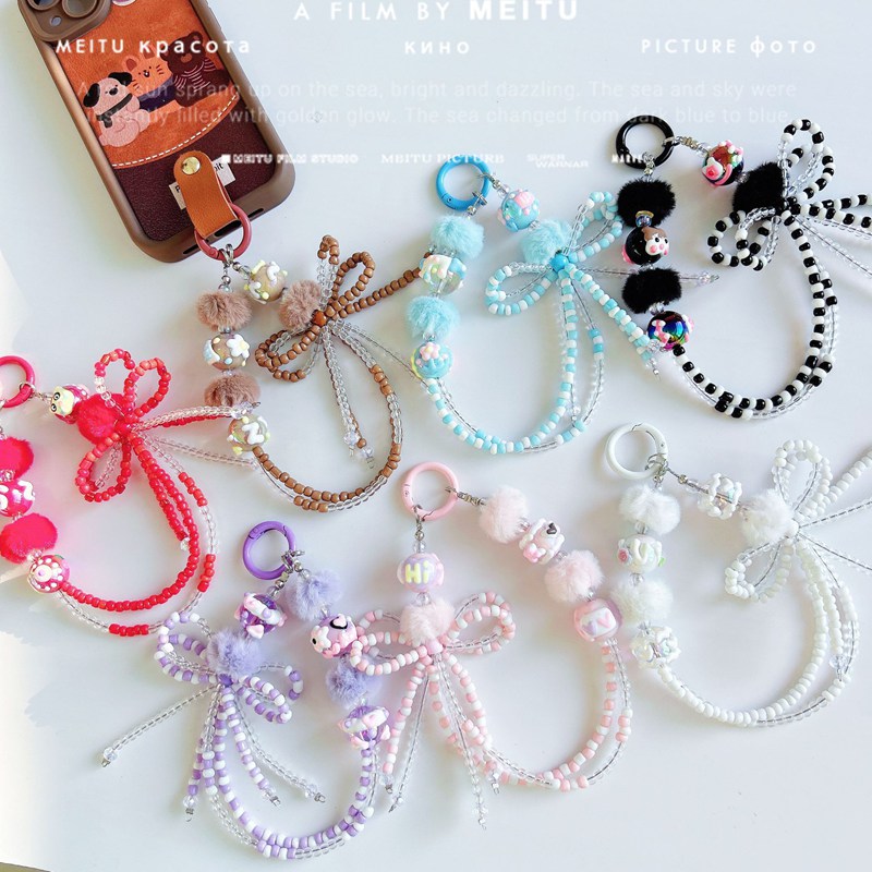 楽天市場】スマホストラップ 手首 ビーズ 韓国 落下防止 ハンド