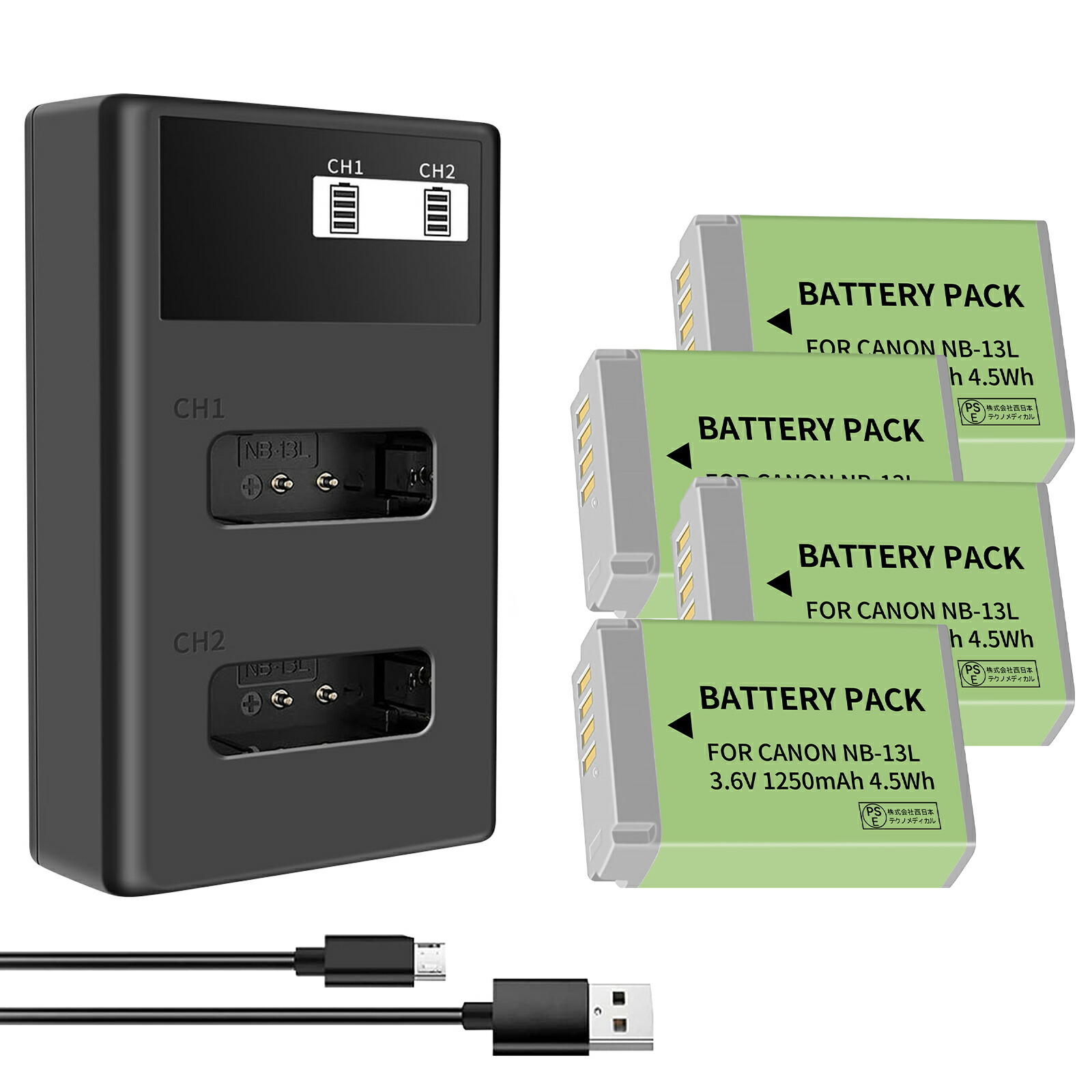 楽天市場】canon g5x 充電機の通販