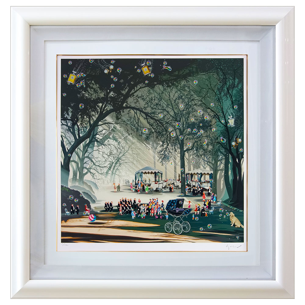 ♡ ヒロヤマガタ シルクスクリーン【モンテカルロの夜】直筆サイン入り