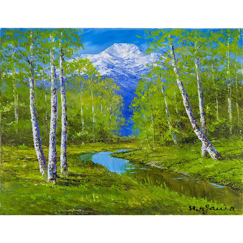 ☆美瑛・四季彩の丘・谷村一男肉筆油彩画・F6 Amazon.co.jp: 美瑛四季