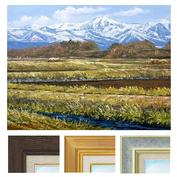 風景画 油彩画 Searl 作 風景画 油彩画 Searl 作 風景画 油彩画 Searl 作