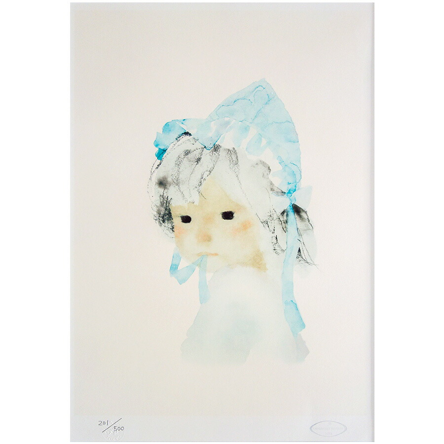 いわさきちひろ 水彩画 新品 美品
