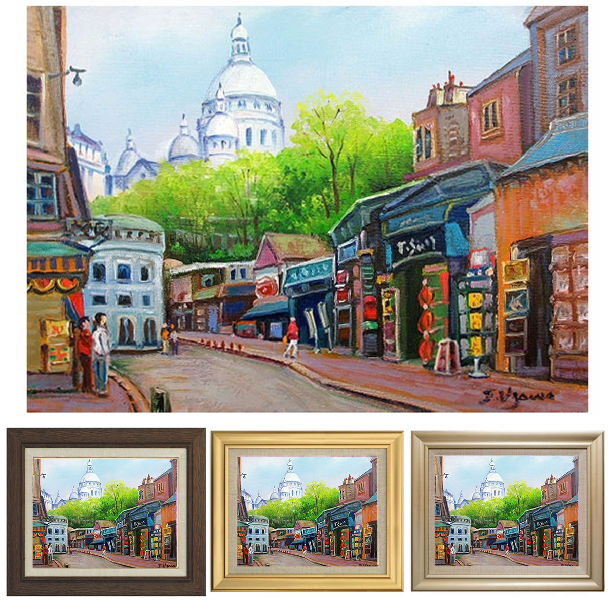 絵画 油絵 キャンバス 風景画 マーケット F4 【公式通販】