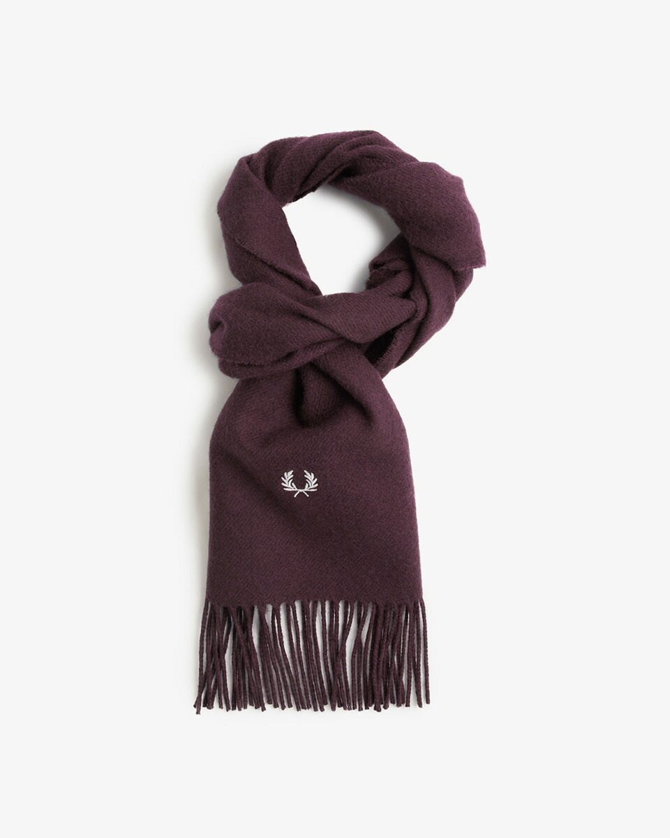 楽天市場】フレッドペリー マフラー FRED PERRY ラムウール スカーフ