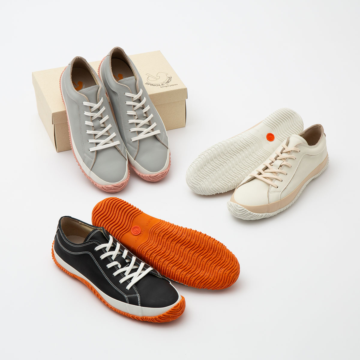 レア！フェンダー ×スピングルムーブ×タケオキクチ レザー スニーカー