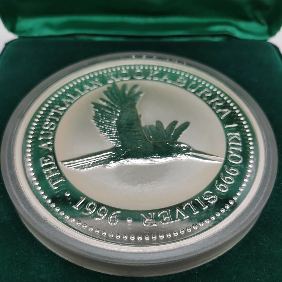 楽天市場】オーストラリア 30ドル銀貨 1996年 1キロ プルーフ 銀貨