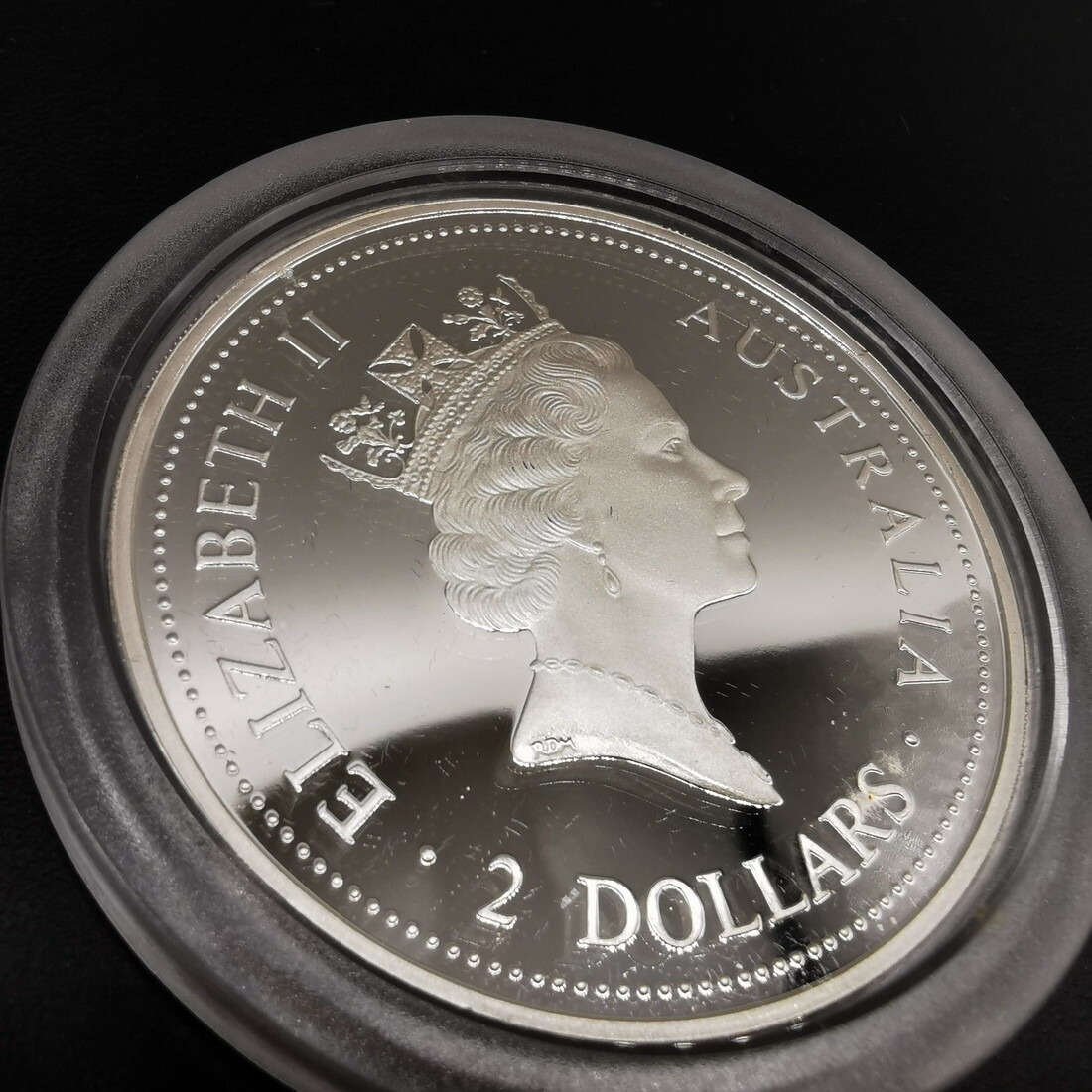 楽天市場】オーストラリア 2ドル銀貨 1996年 2オンス プルーフ 銀貨