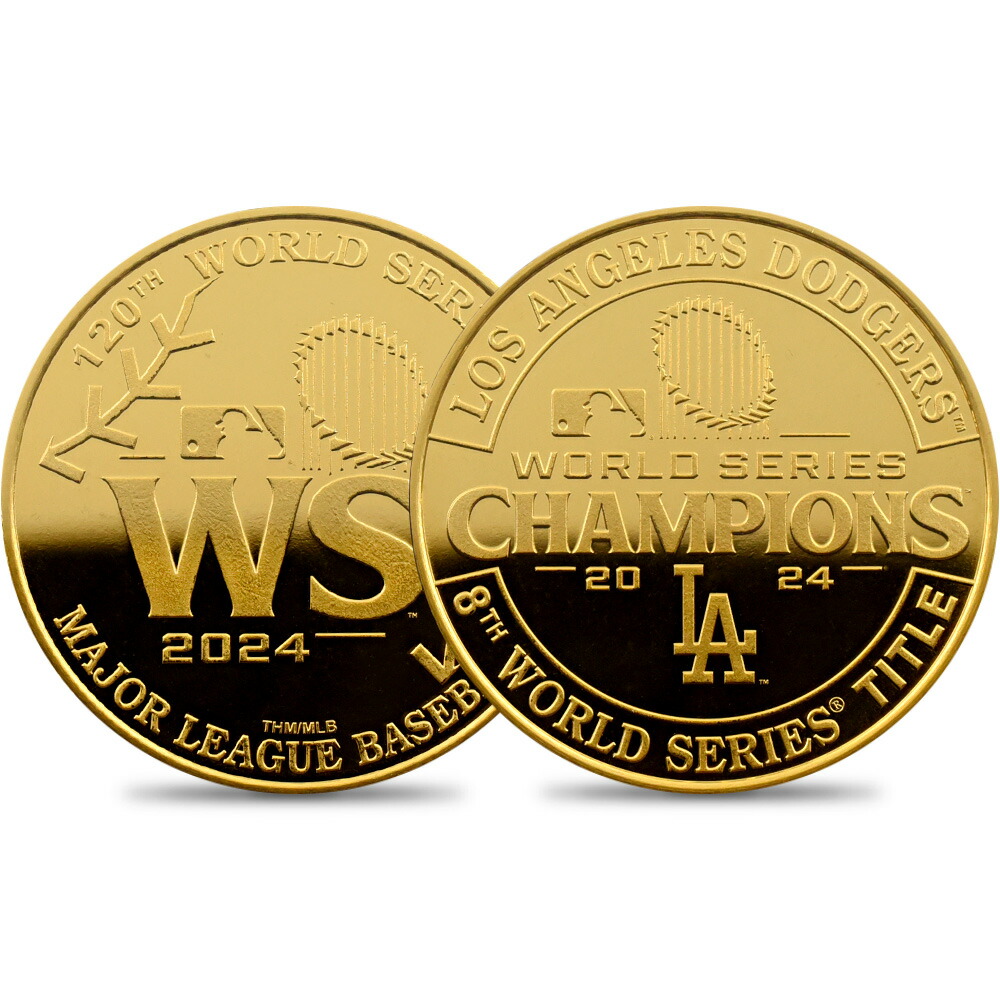 大谷翔平 2024年ワールドシリーズ初出場/優勝記念メダル 大谷