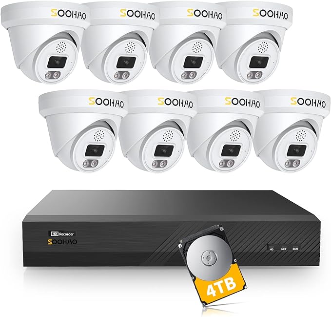 楽天市場】防犯カメラ 2台セット soohaoの通販