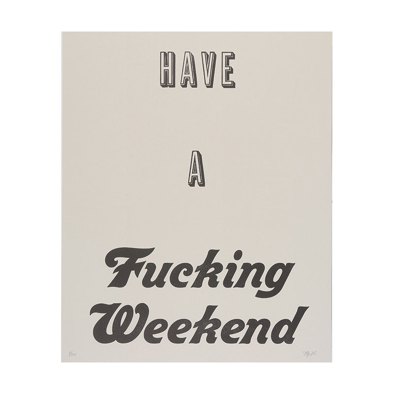 楽天市場】【ATPPL】Typography Poster／LL size 450mm×550mm （13柄