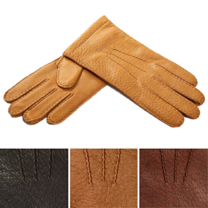 楽天市場】MEROLA ( メローラ ) イタリア製 メンズ 革 手袋ペッカリー