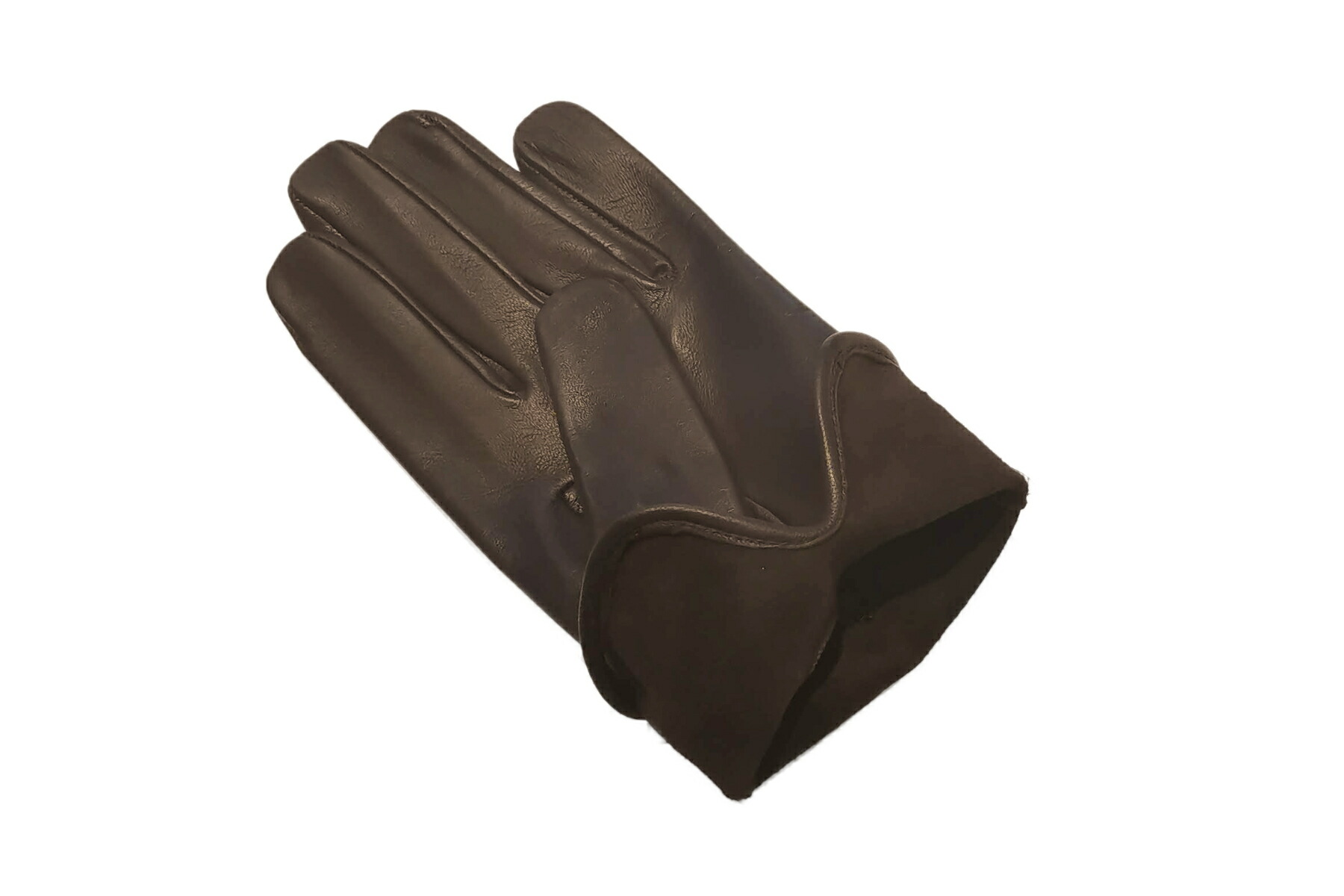 今季 メローラ ナッパ黒 シルクライニング グローブ 革手袋 MEROLA