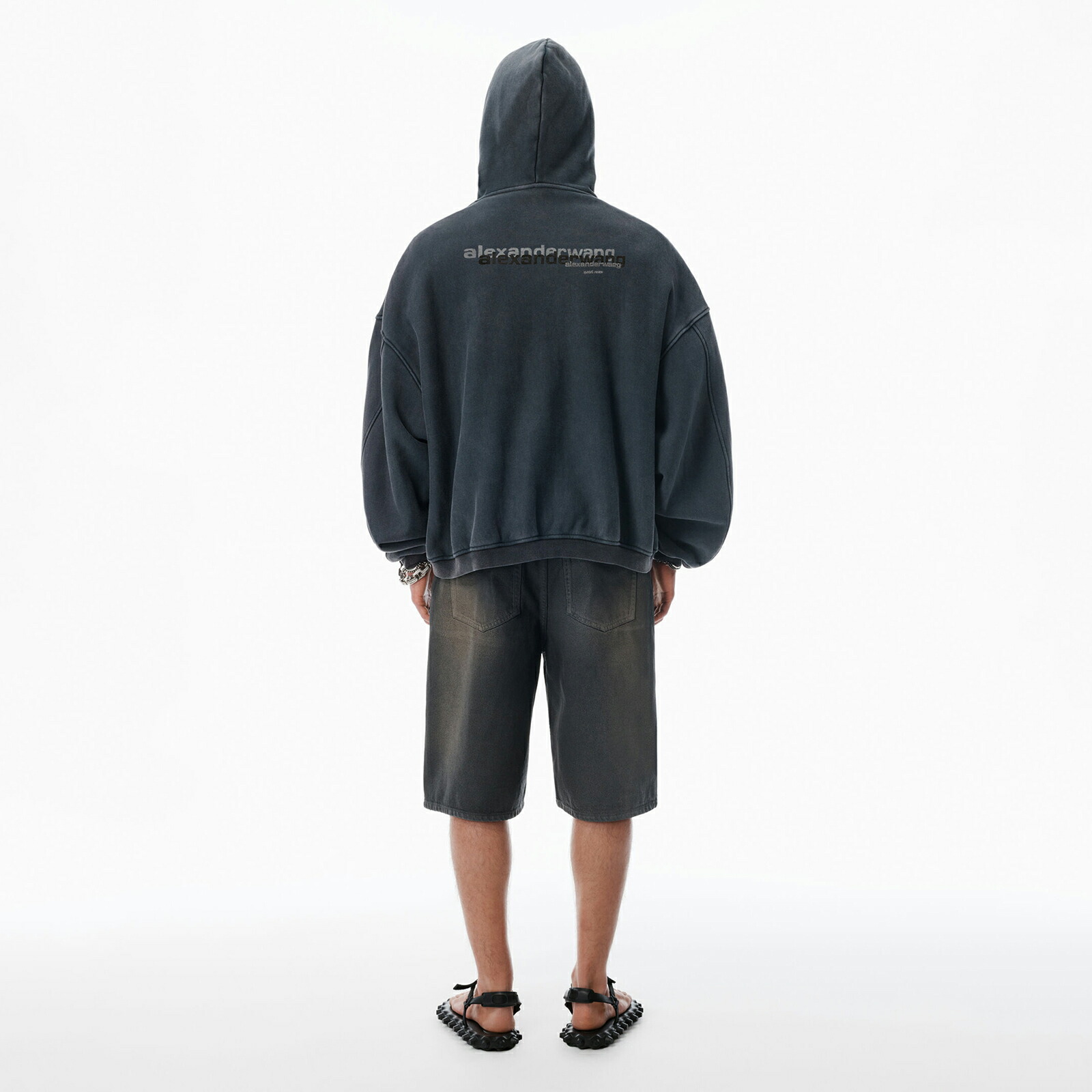 楽天市場】alexander wang / アレキサンダーワン / ZIP UP HOODIE W