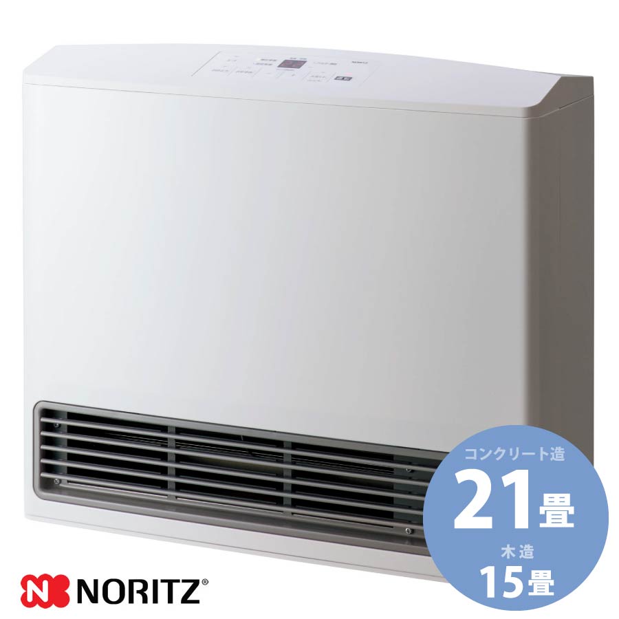 GFH-4007S-W5 ノーリツ ガスファンヒーター 都市ガス Amazon