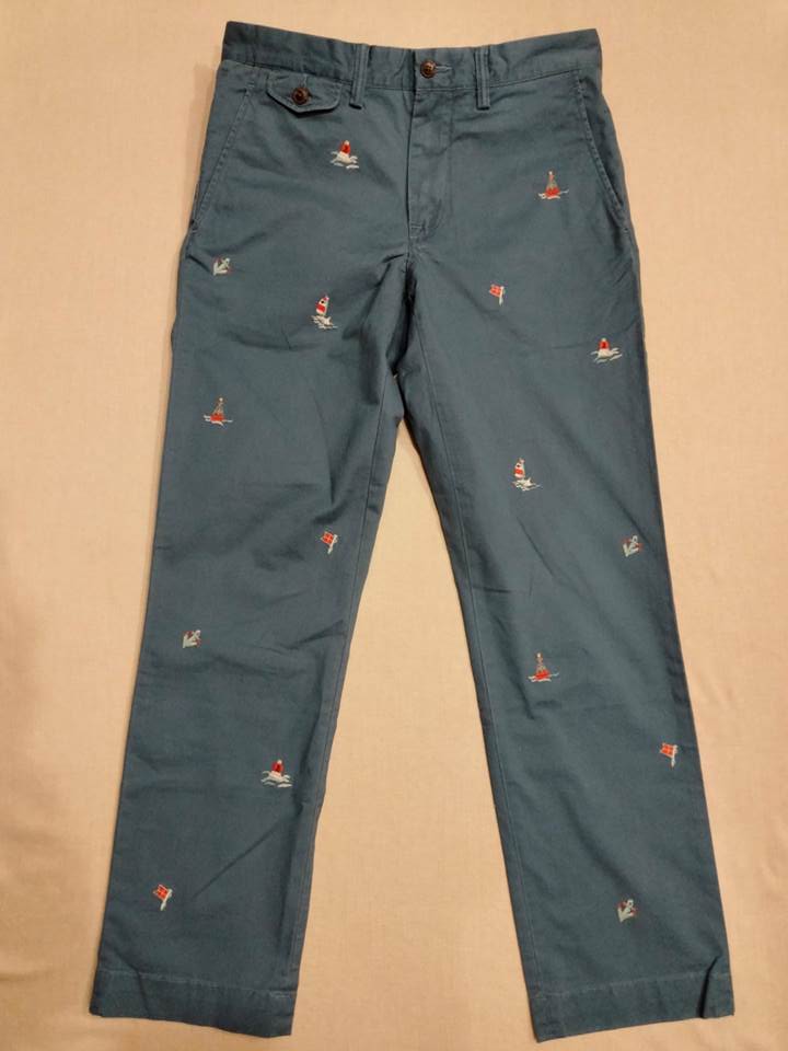 ポロラルフローレンノータックチノパンツP376刺繍ロゴ黒ワイドw54