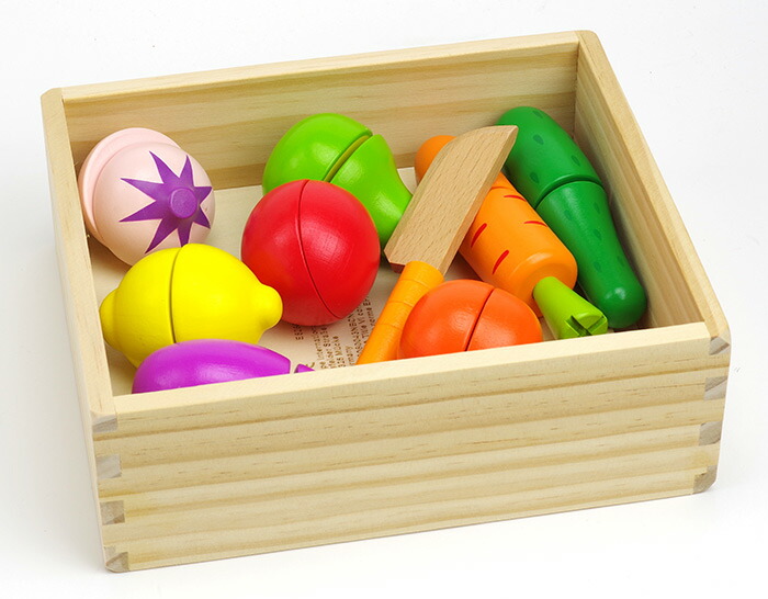 楽天市場】おままごとセット 新鮮お野菜＆果物セット 木製 マジック