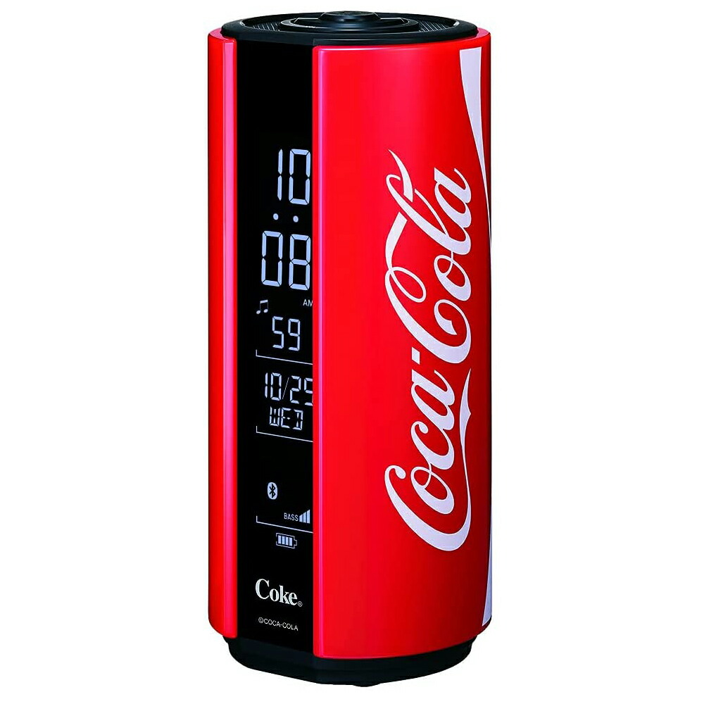 新品セイコークロック 目覚まし時計 コカ・コーラ 赤 AC602R SEIKO