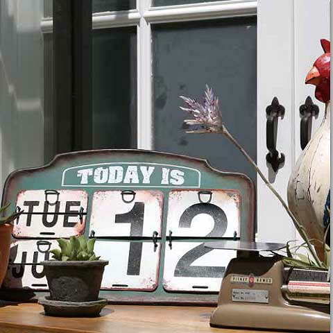 DULTON Dorado デスクトップカレンダー アンティーク調 DULTON Dorado