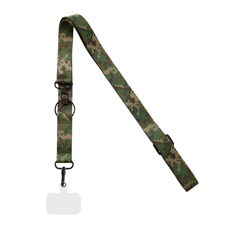 楽天市場】スマホ ショルダーストラップ 迷彩 カモフラ グリーン 長さ