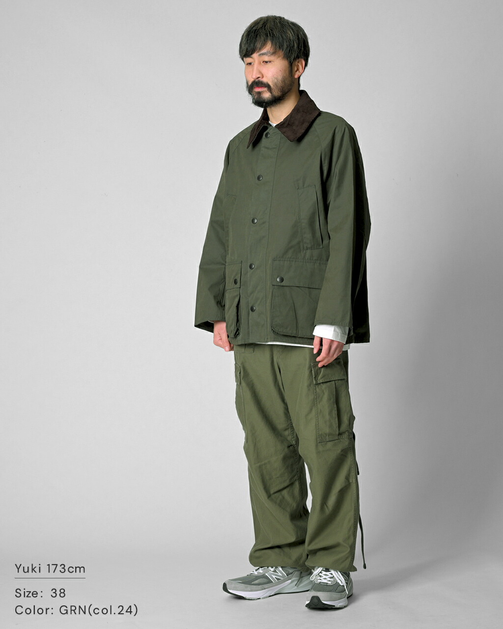 Barbour オリーブグリーンジャケット 38 【公式通販】