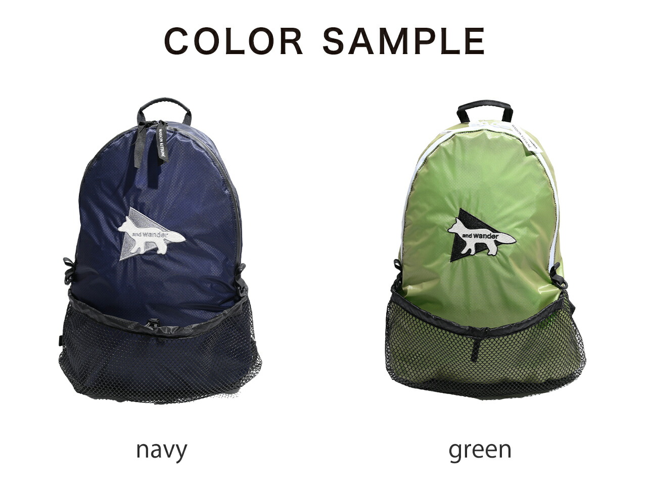 楽天市場】メゾンキツネ × アンドワンダー MAISON KITSUNE × and