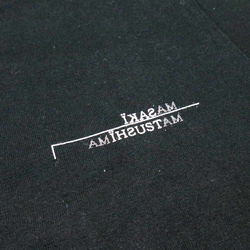 楽天市場】MASAKI MATSUSHIMA マサキ マツシマ 反転ロゴTシャツ (黒