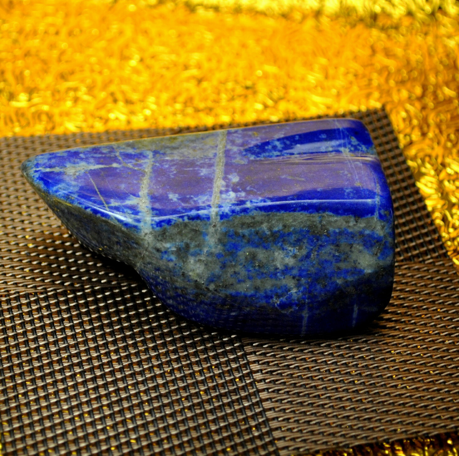 楽天市場】【最高品質】 ラピスラズリ原石（重さ135g 横幅8cm 高さ2cm