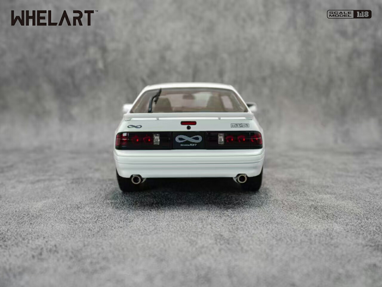 WHELARTダイキャスト 1:18スケール マツダ RX7 FC3S モデル 1/18 Mazda