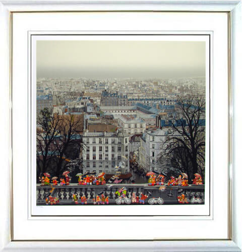 SGOSSKヒロ ヤマガタ そよ風に乗って シルクスクリーン 直筆サイン