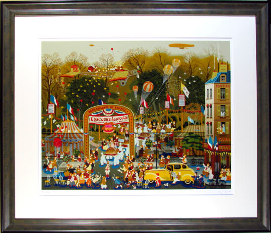 楽天市場】ヒロヤマガタ シルクスクリーン 2000 ブローニュの森の