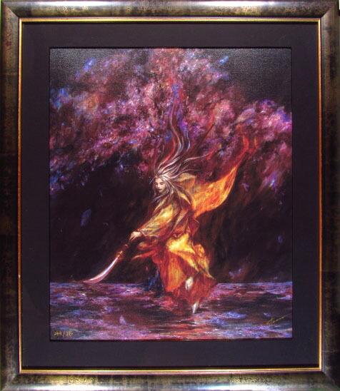 絵画　「風韻」　丹野忍 丹野忍 風の行方