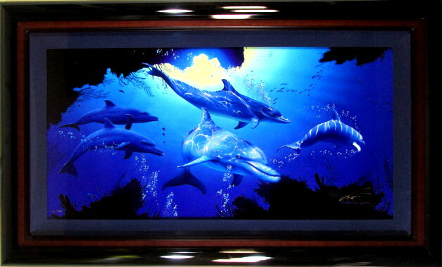 クリスチャンラッセン Dolphin Quest Ⅱ FIVE DOLPHINS II