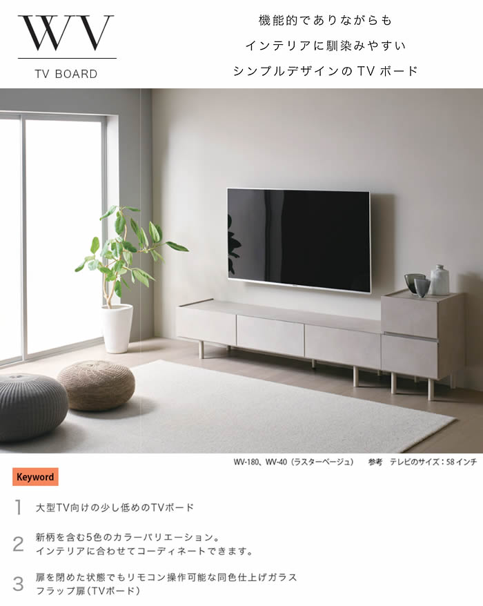 楽天市場】【☆開梱設置・日時指定・送料無料！】パモウナ WV 幅200cm