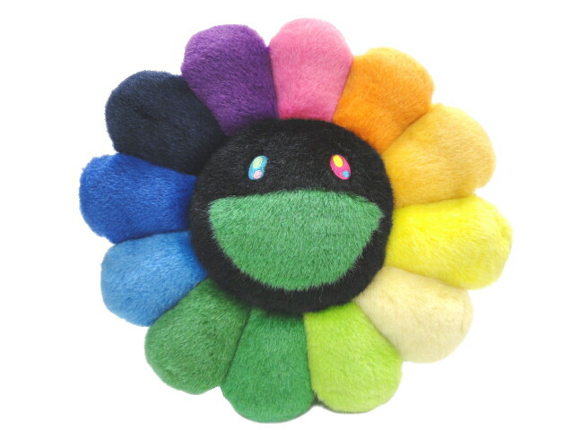 村上隆 お花クッション レインボー(ミニ) 30cm Amazon.co.jp: 村上隆