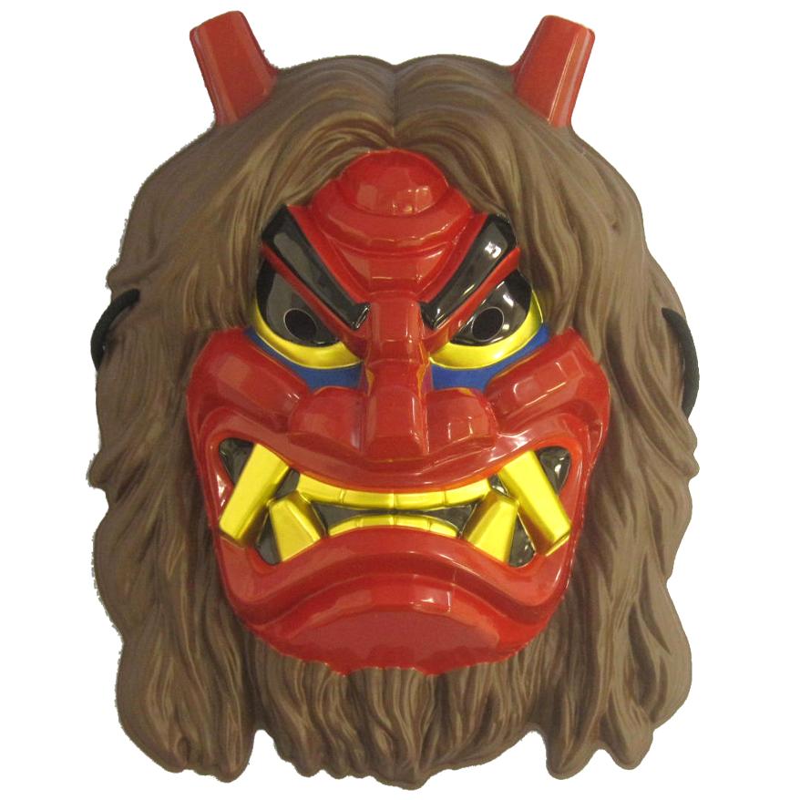 楽天市場】【民芸品お面】 なまはげ（赤色） なまはげお面 ※個包装なし