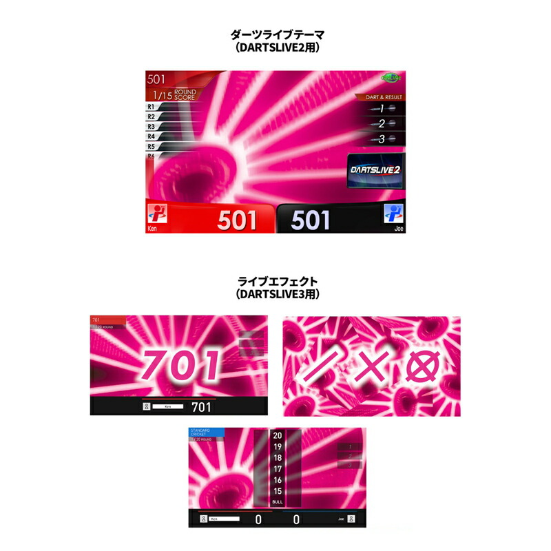 楽天市場】ダーツ ライブカード ダーツライブ20周年記念 復刻版セット