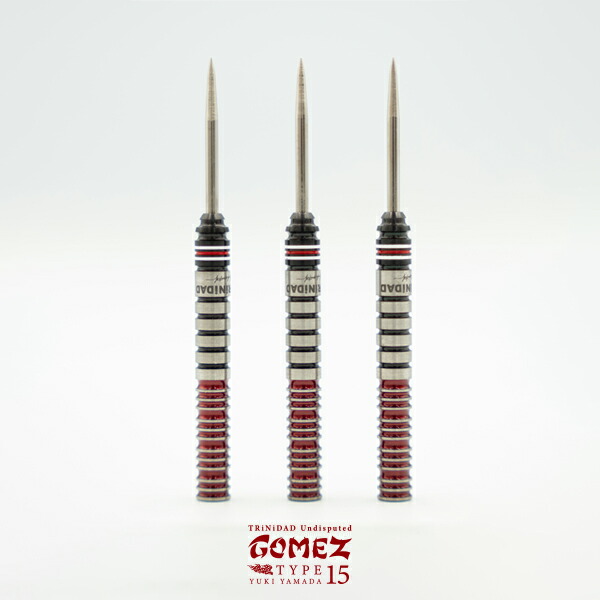 楽天市場】ダーツ バレル TRiNiDAD Undisputed GOMEZ15 山田勇樹 選手