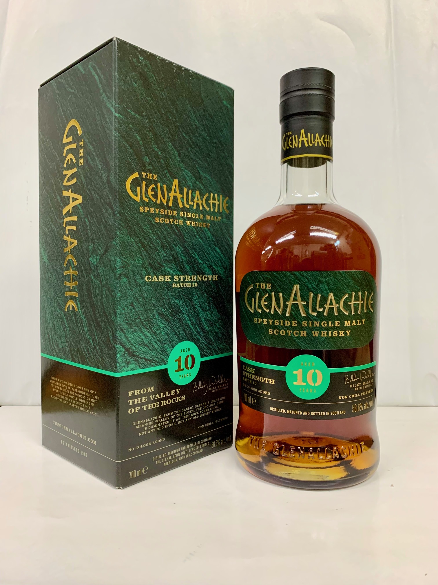 グレンアラヒー10年 ファッション カスクストレングス バッチ10 58.6