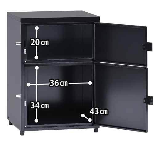 楽天市場】二段宅配ボックス レシーボ TR2-4568(BK) グリーンライフ