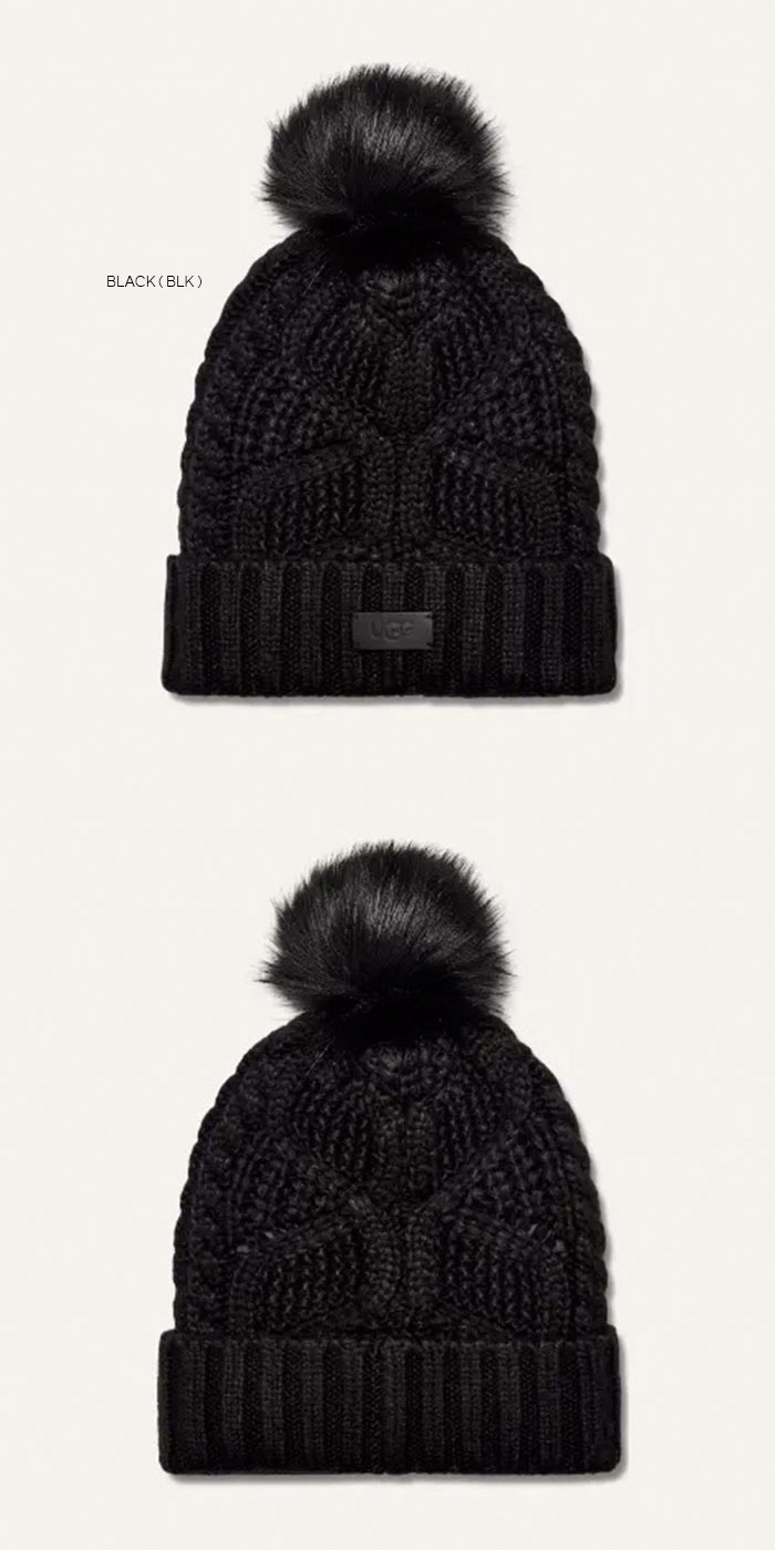 楽天市場】【国内正規販売店】UGG アグ Cable Beanie With Pom