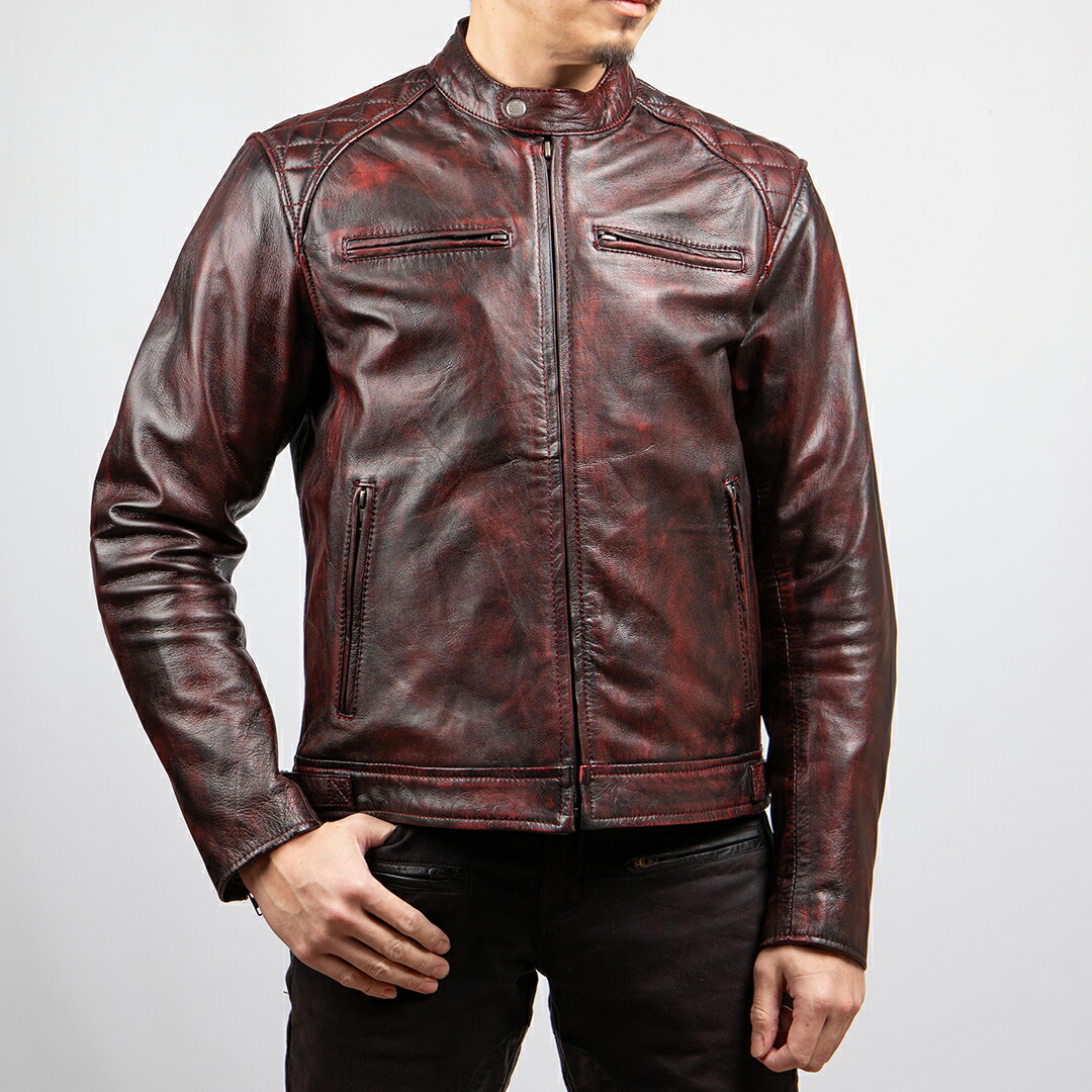 楽天市場】デグナー レザージャケット メンズ オールシーズン 全5色 S