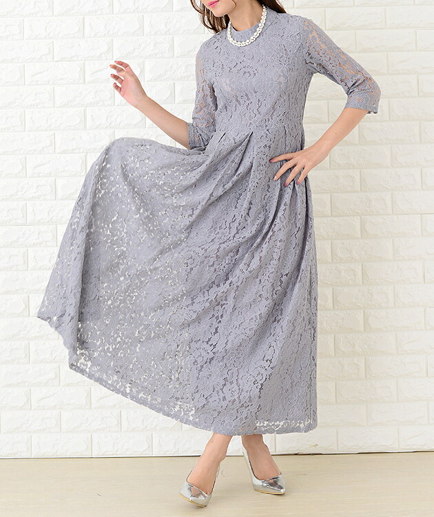 楽天市場】ロングドレス パーティードレス ワンピース マキシワンピ